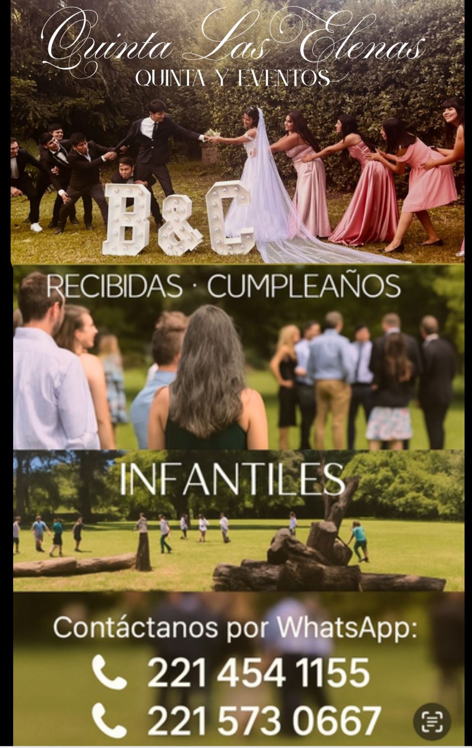 Quinta y Eventos Las Elenas Un lugar donde tus sueños se hacen realidad - Imagen 1