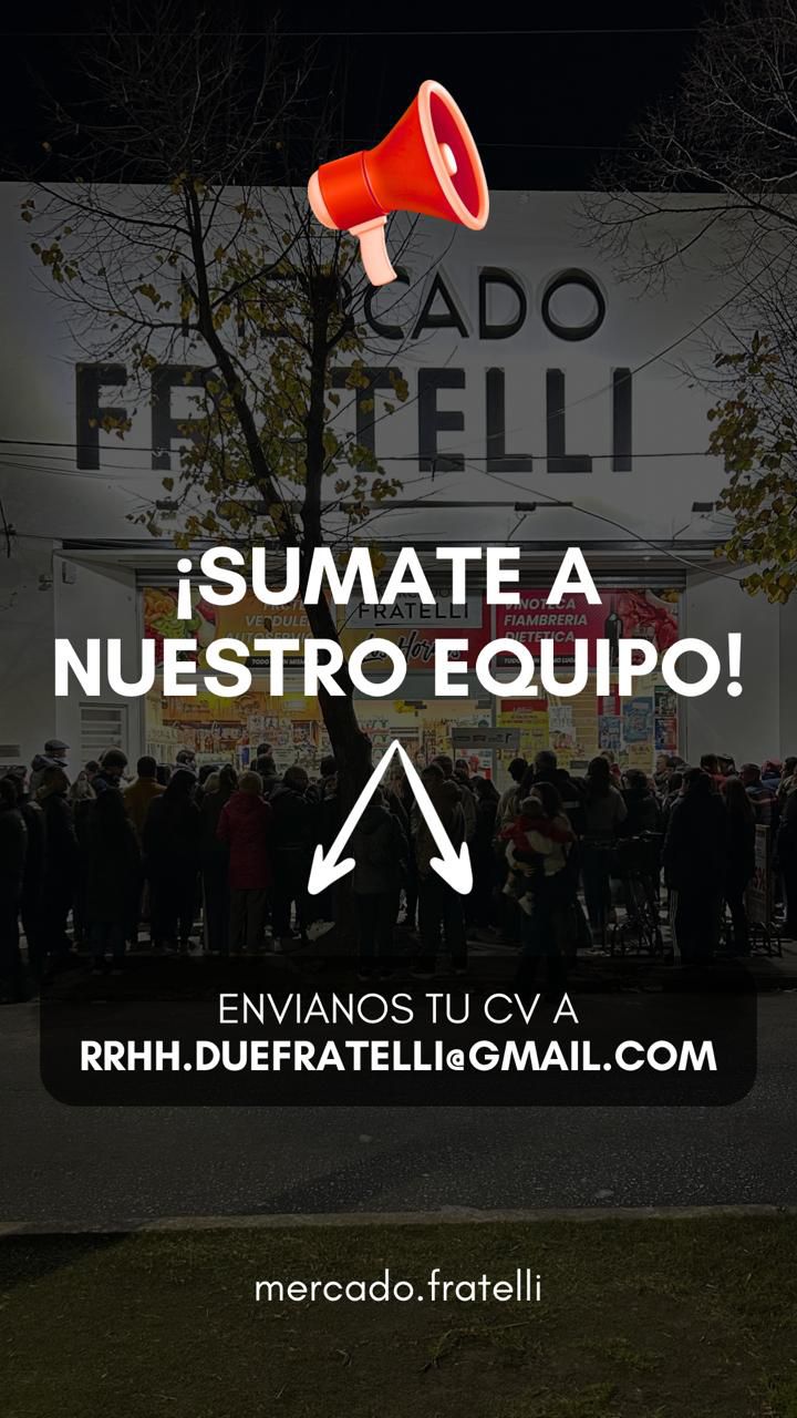 📢 Mercado Fratelli