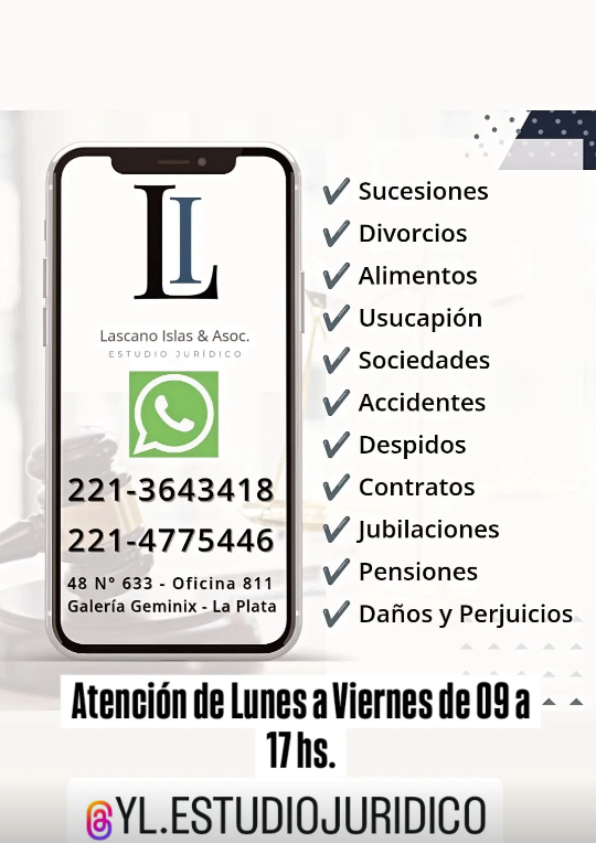 ⚖️ Lascano Islas & Asoc. – Estudio Jurídico